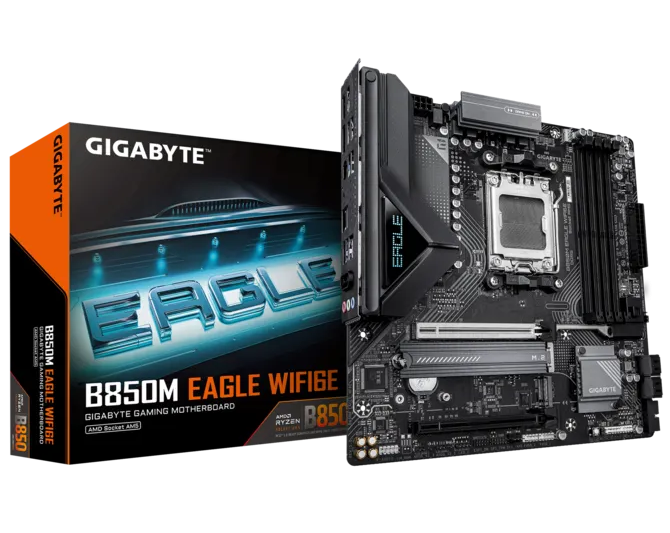 MOTHERBOARD GIGABYTE B850M EAGLE WIFI6E AMD mATX DDR5