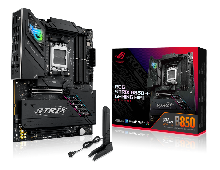 MOTHERBOARD ASUS ROG STRIX B850-F GAMING WIFI AMD ATX DDR5