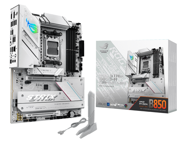 MOTHERBOARD ASUS ROG STRIX B850-A GAMING WIFI AMD ATX DDR5