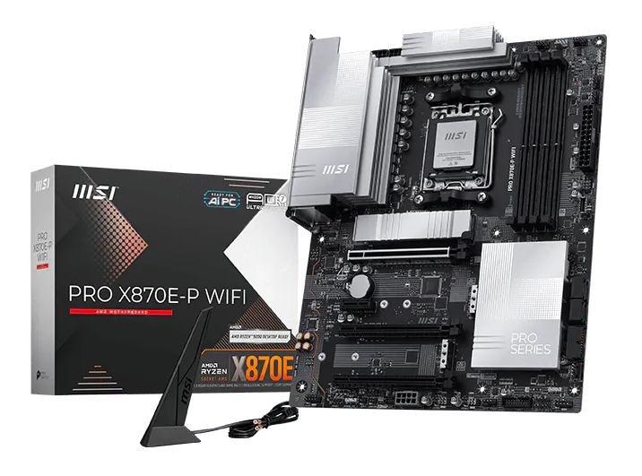 MOTHERBOARD MSI PRO X870E-P WIFI ATX AMD AM5