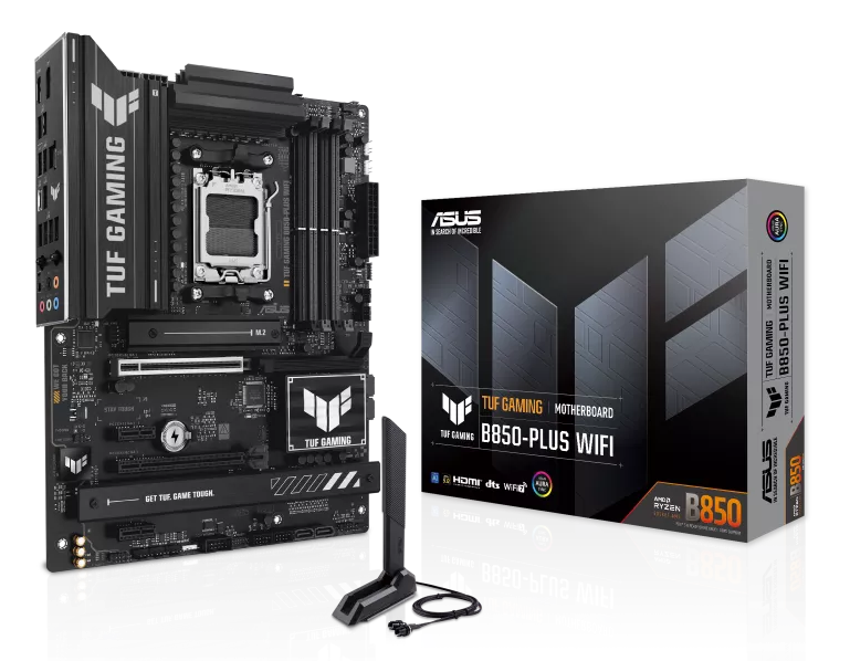 MOTHERBOARD ASUS TUF GAMING B850-PLUS WIFI ATX AMD AM5