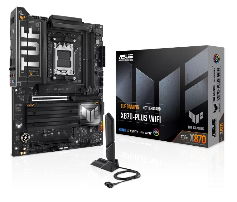 MOTHERBOARD ASUS TUF GAMING X870-PLUS WIFI ATX AMD AM5
