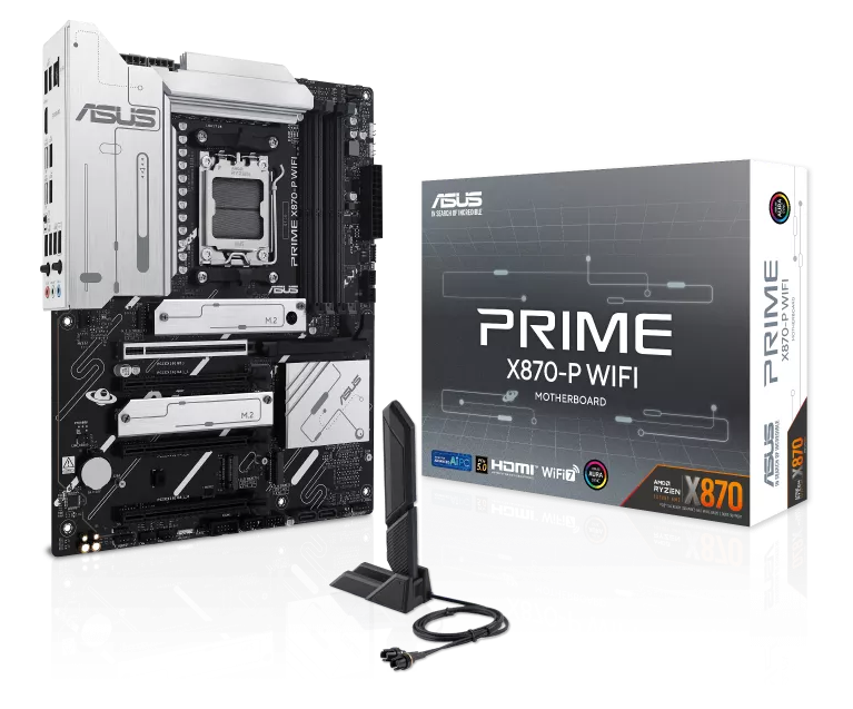 MOTHERBOARD ASUS PRIME X870-P WIFI ATX AMD AM5