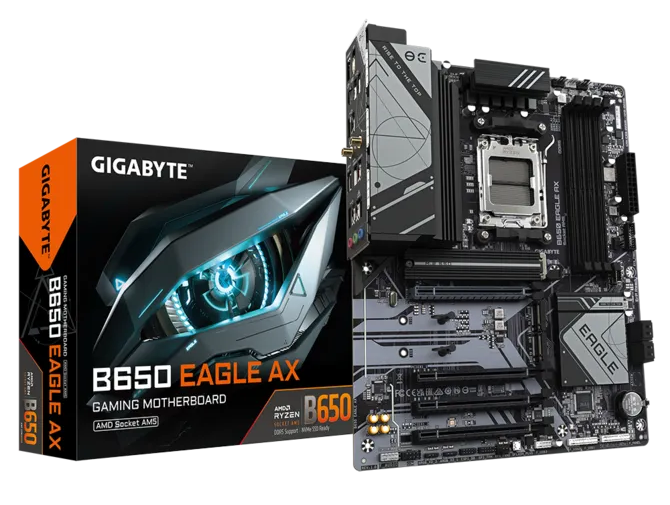 MOTHERBOARD GIGABYTE B650 EAGLE AX ATX AMD AM5