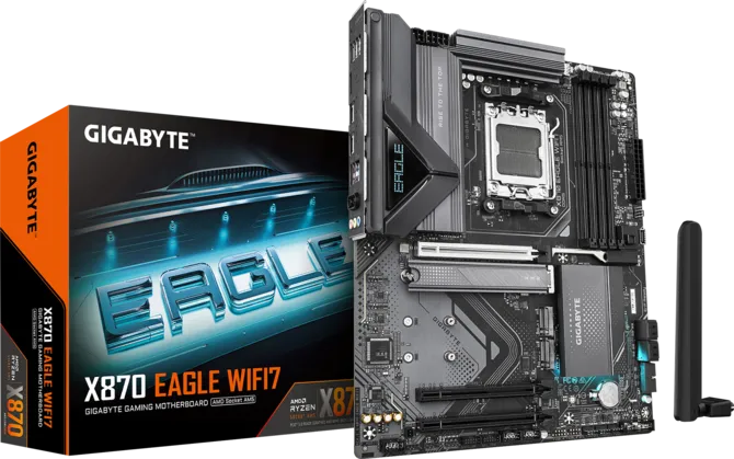 MOTHERBOARD GIGABYTE X870 EAGLE WIFI7 ATX AMD AM5