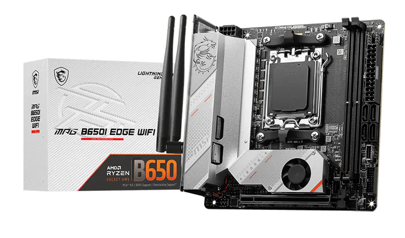 MOTHERBOARD MSI MPG B650I EDGE WIFI MINI-ITX AMD AM5