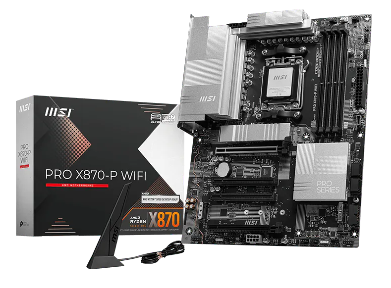 MOTHERBOARD MSI PRO X870-P WIFI ATX AMD AM5