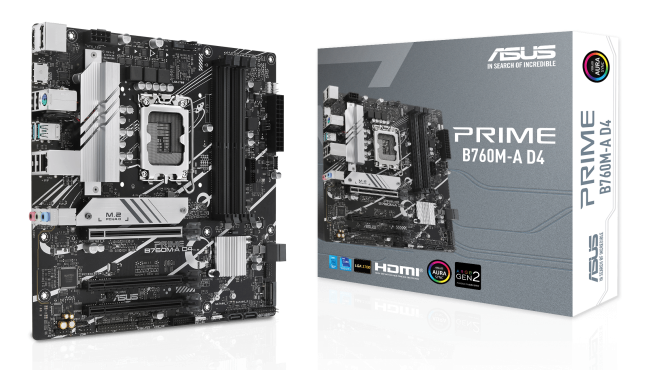 MOTHERBOARD ASUS B760M-A PRIME DDR4 LGA1700