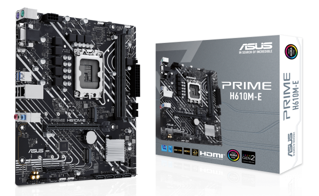 MOTHERBOARD ASUS PRIME H610M-E PCIex 4.0 Matx DDR5 LGA1700