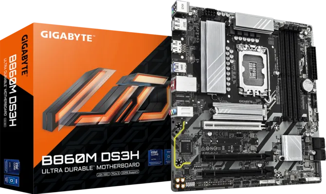 MOTHERBOARD GIGABYTE B860M DS3H mATX DDR5 LGA1851
