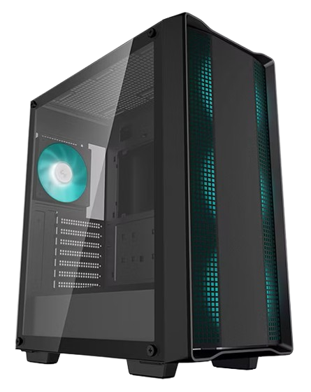CASE DEEPCOOL CC560 V2 BLACK LED S/FUENTE V/TEMP 4 FAN ATX
