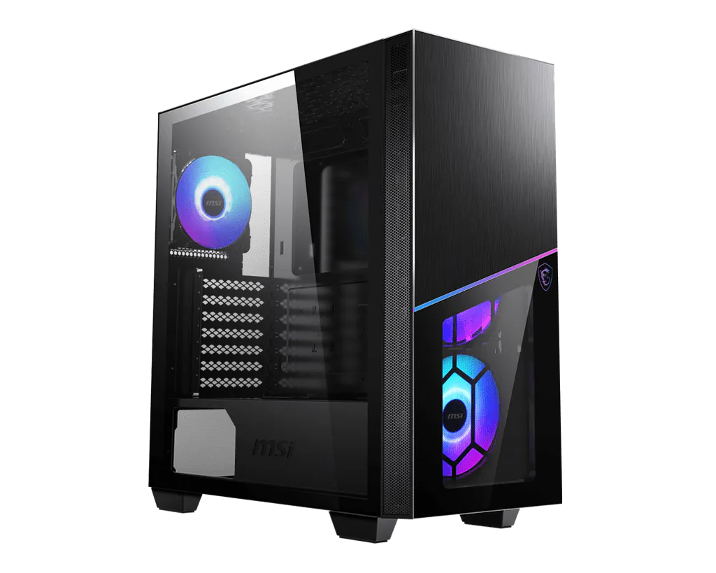 CASE MSI MPG SEKIRA 100R BLACK ARGB SIN FUENTE V/TEMPLADO