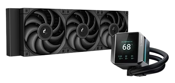 REFRIGERACION LIQUIDA DEEPCOOL LM360 ARGB PANTALLA LCD AMD/INTEL