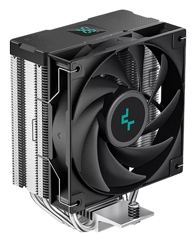 COOLER DE PROCESADOR DEEPCOOL AG400 DIGITAL BLACK 1 FAN AMD/INTEL
