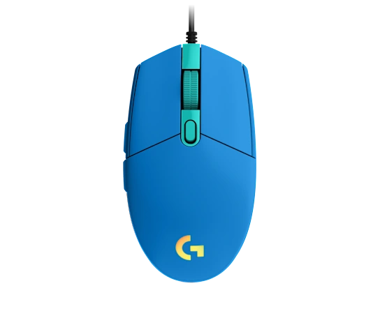 MOUSE LOGITECH G203 LIGHTSYNC OPTICAL 8000 DPI RGB BLUE