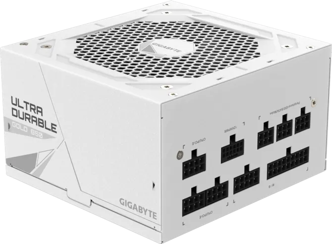FUENTE GIGABYTE 850W UD850GM PG5W WHITE 80 PLUS GOLD MODULAR