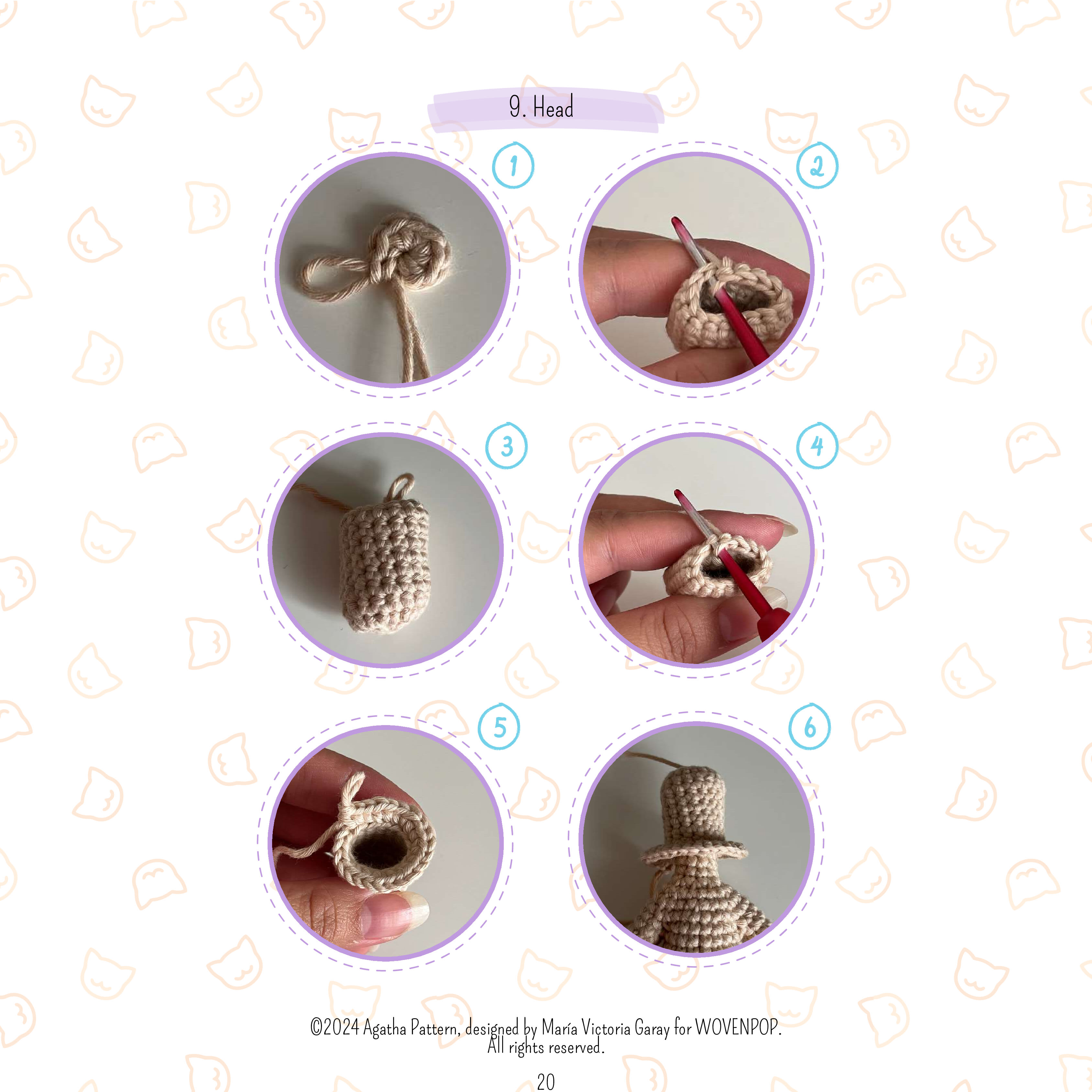 Agatha - Amigurumi Pattern - Preview 3