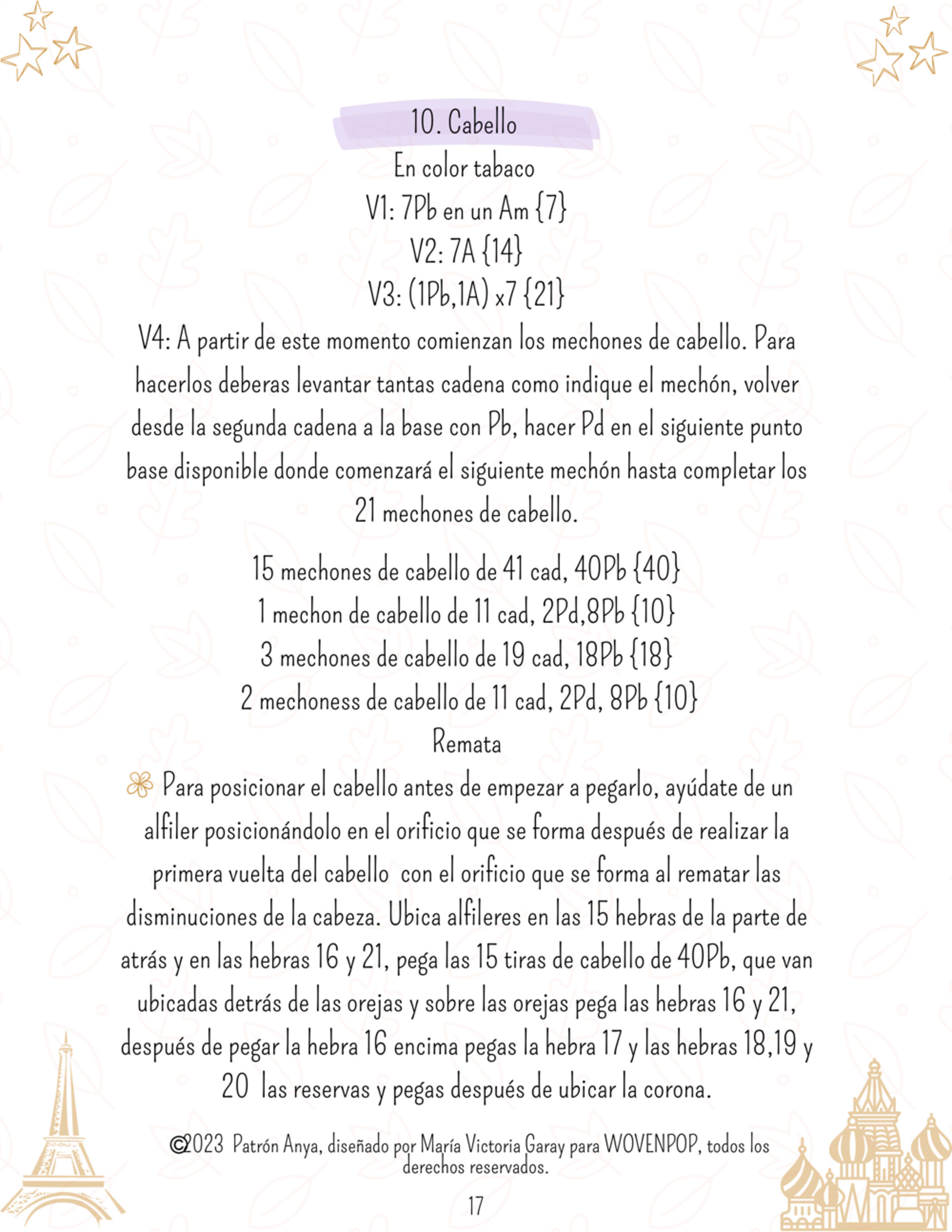 Anya - Patrón Amigurumi - Preview 5