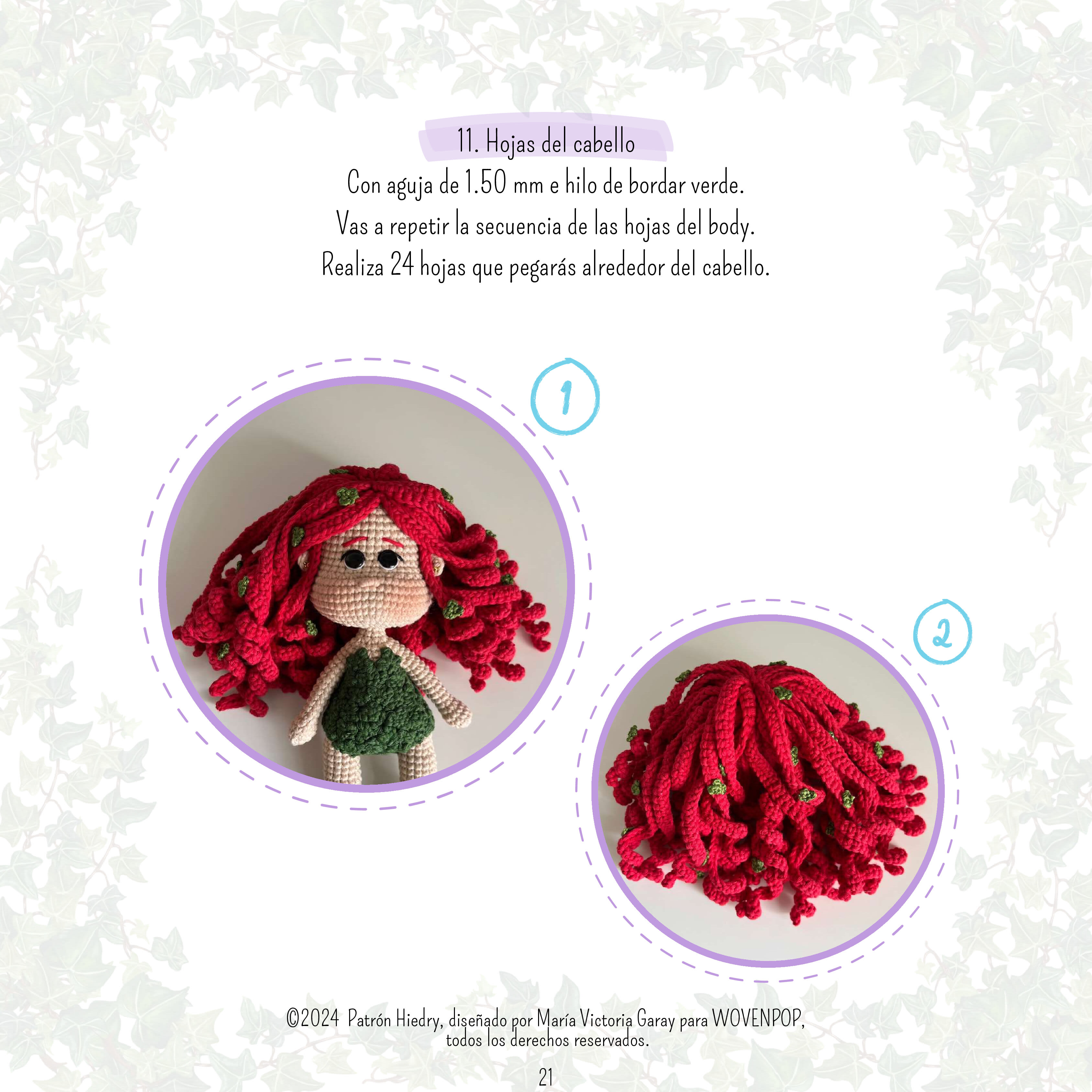 Hiedry - Patrón Amigurumi - Preview 4