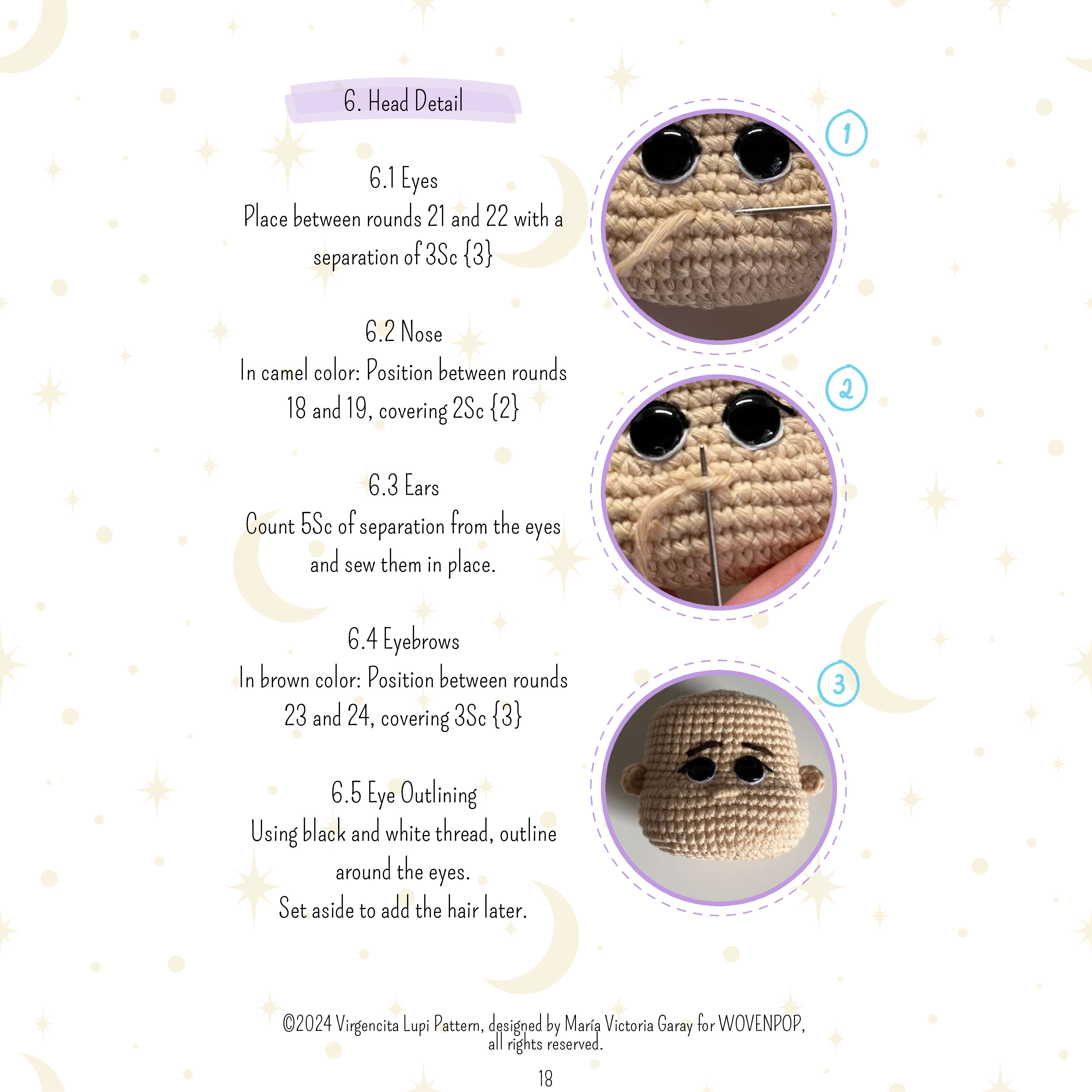 Lupi (Virgencita) - Amigurumi Pattern - Preview 4