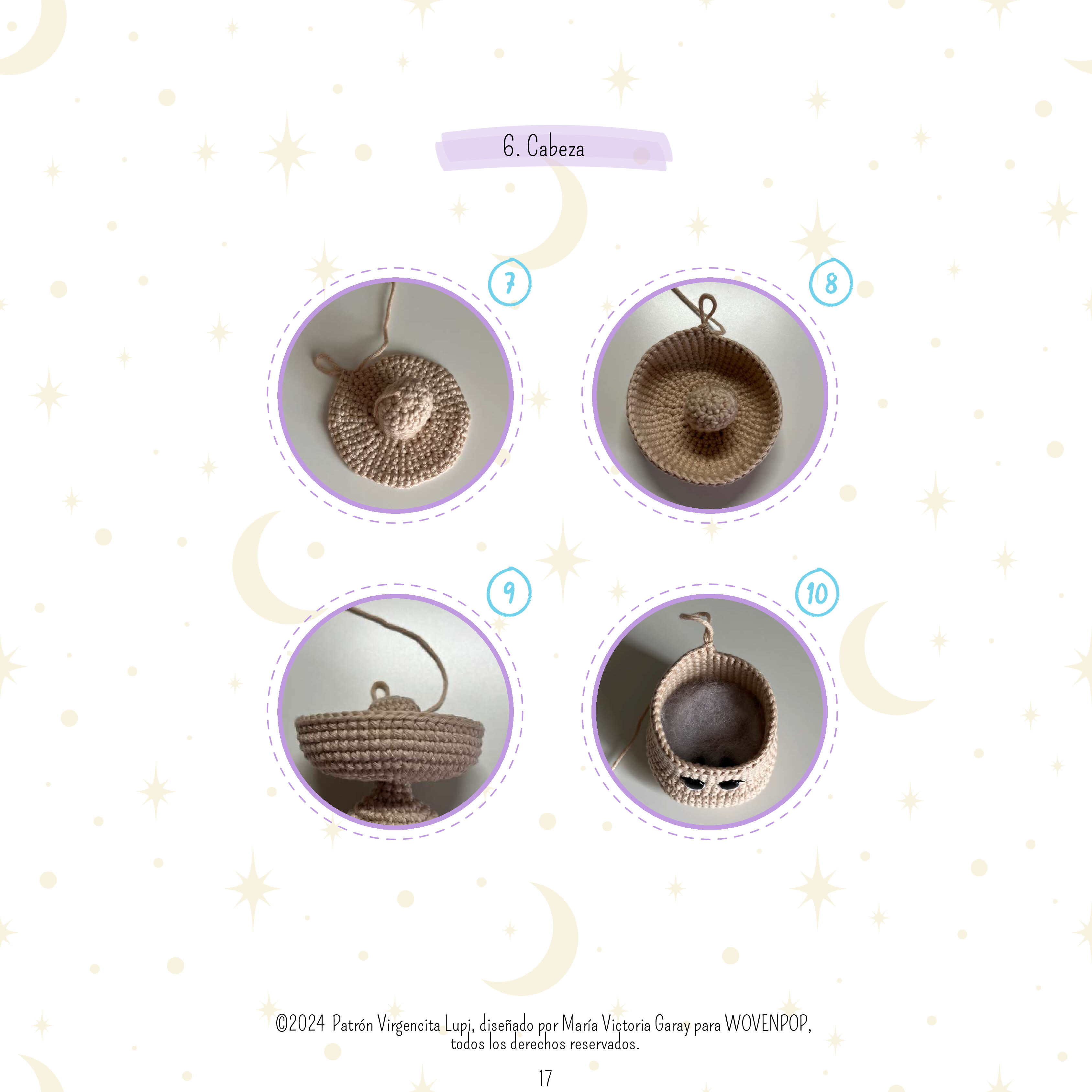 Lupi (Virgencita) - Patrón Amigurumi - Preview 4