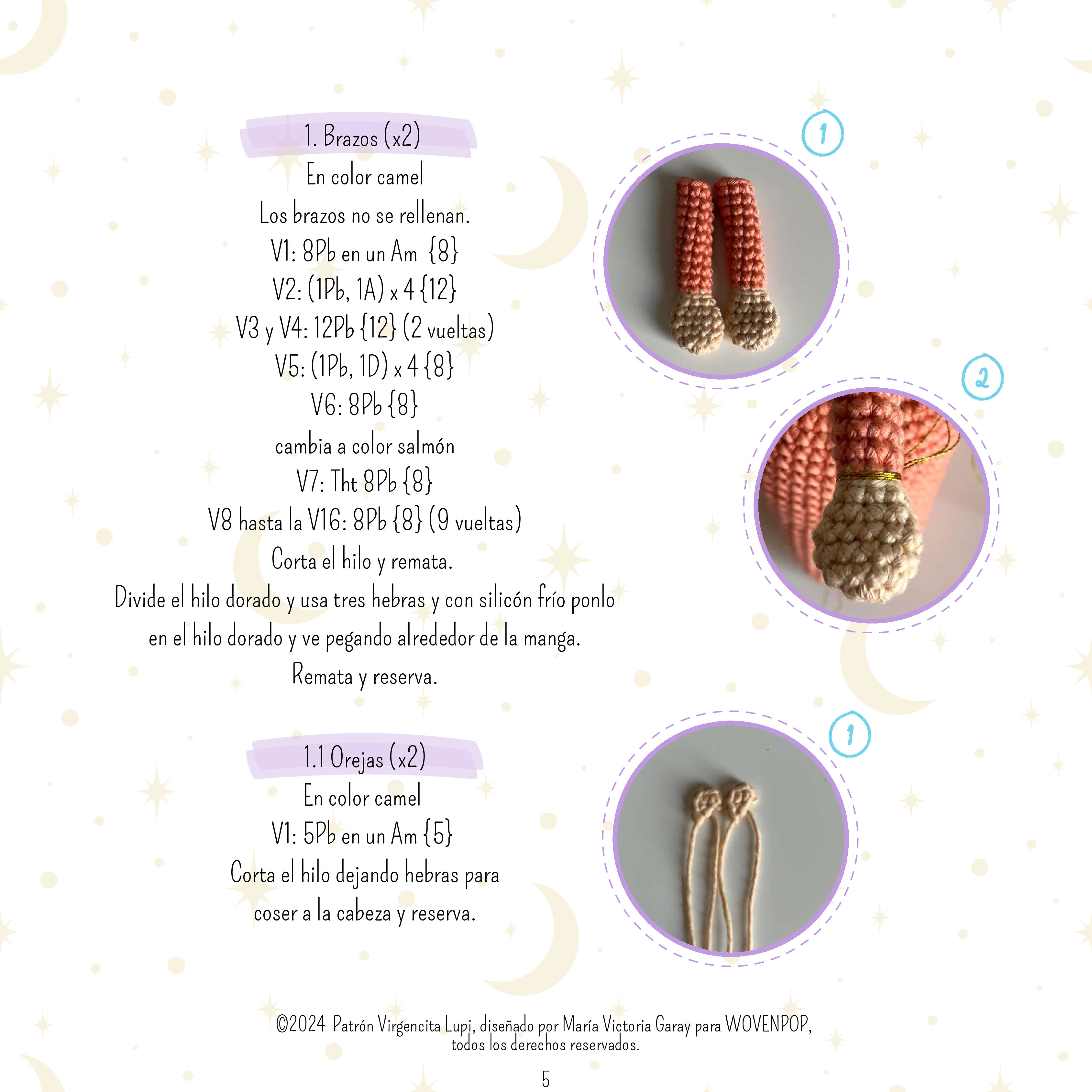 Lupi (Virgencita) - Patrón Amigurumi - Preview 2