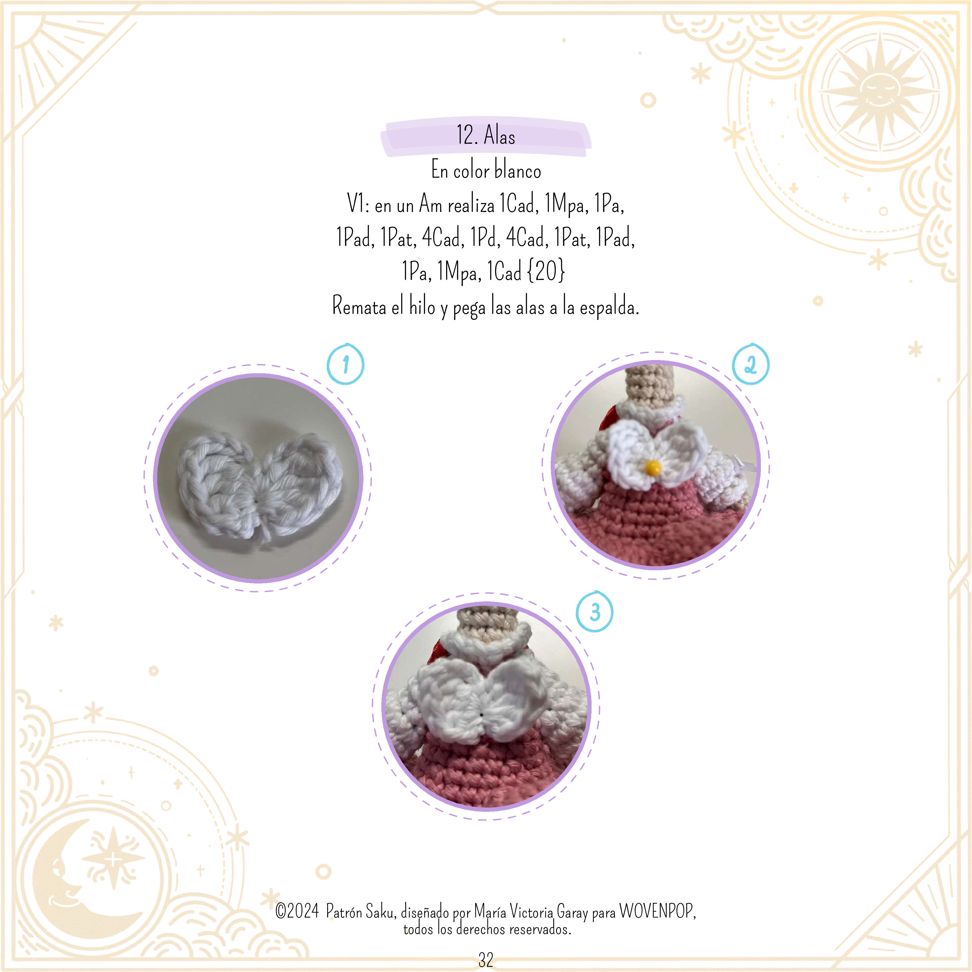 Saku - Patrón Amigurumi - Preview 5