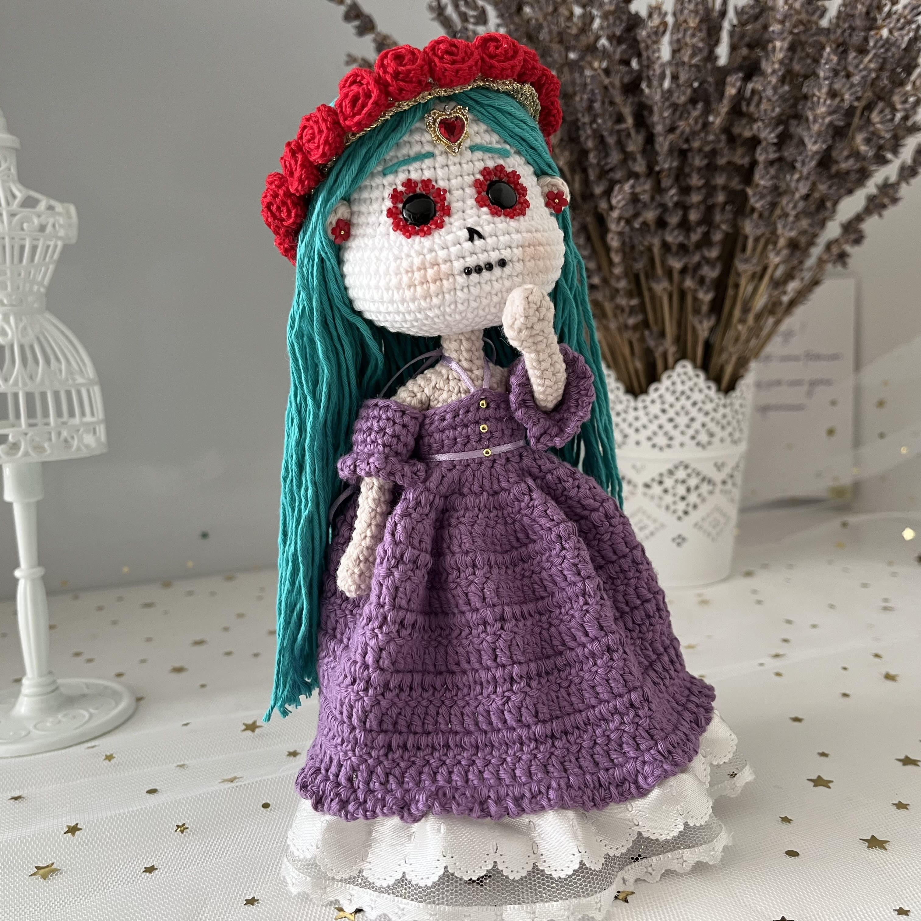Patrón Amigurumi - Kati "La Catrina"