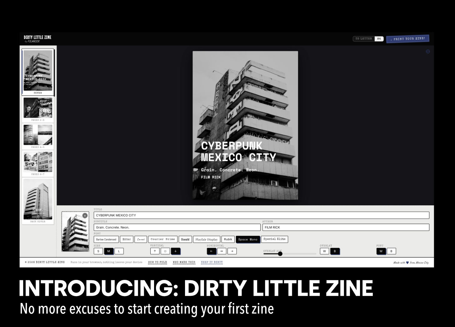 Introducing: Dirty Little Zine