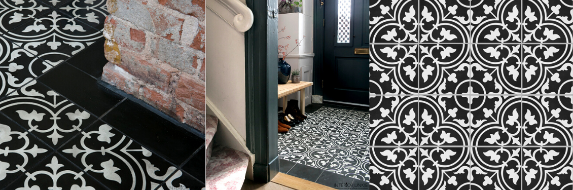 Negra 12 cement tiles