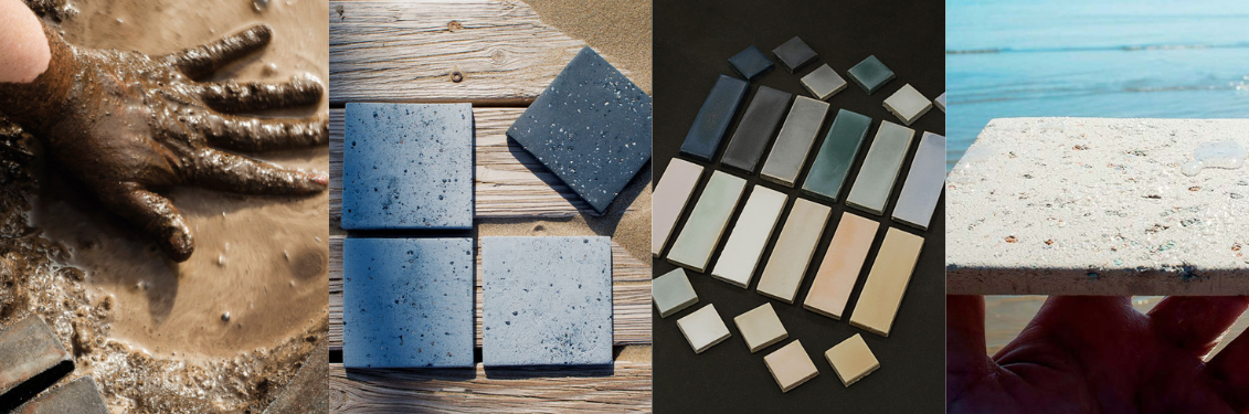 Mix-and-Match-Fliesen von Designtegels.nl