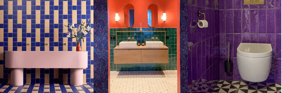 Azulejos llenos de vida para el baño y la ducha