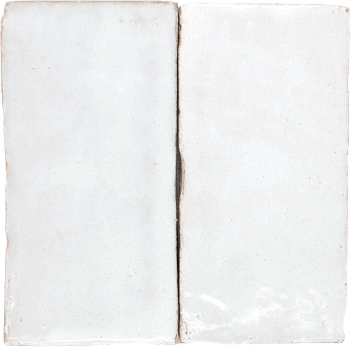 Platta Neige Blanc 7,5x15cm