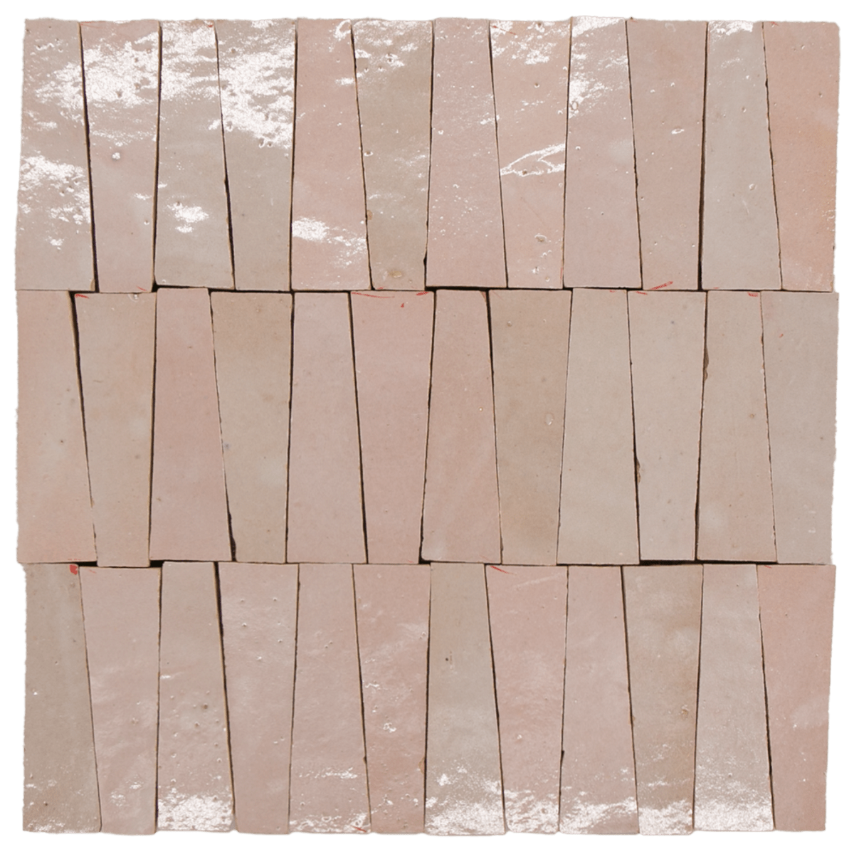 Zellige Gris Rose Dorsale