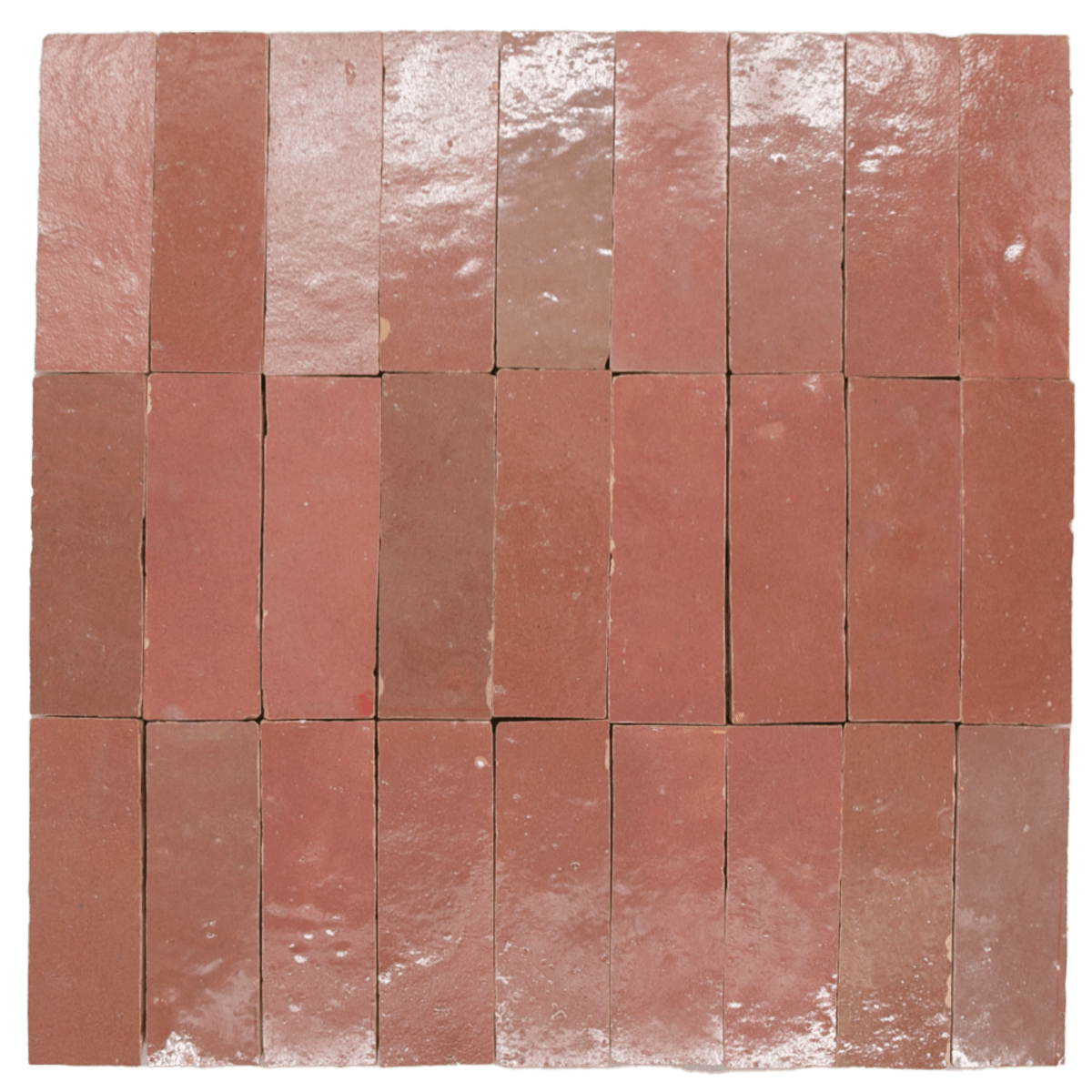 Zellige Rose Rouge KitKat