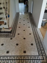 Mosaic Border Half Pattern Bottocino