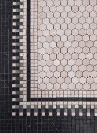 Mosaic Corner Block Pattern Bottocino