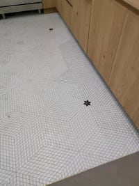 Mosaic Diamond Dolomit White