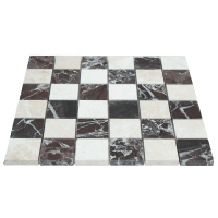 Mosaic Square Bottocino - Rosso Levanto