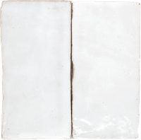 Platta Neige Blanc 7,5x15cm