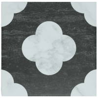 Wufto Flower Black White