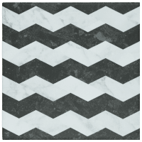 Wufto Zigzag Black White