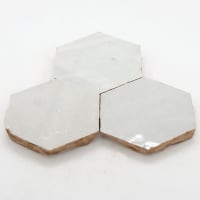 Zellige Blanc Hexagone