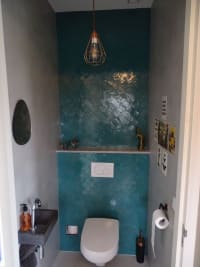 Zellige Bleu Ciel Poisson Echelles