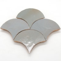 Zellige Bleu Lumiere Poisson Echelles