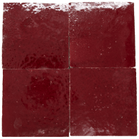 Zellige Bordeaux Rouge
