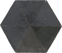 Zellige Charcoal Triangle