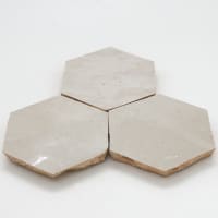 Zellige Ecru Hexagone