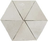 Zellige Ecru Triangle