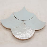 Zellige Glacier Bleu Poisson Echelles